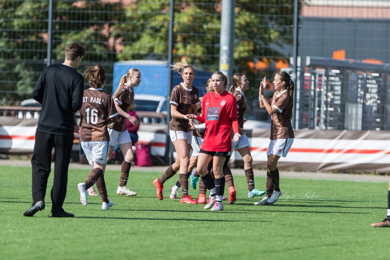 Bild 404 - wBJ FC St. Pauli - Eimsbuetteler TV : Ergebnis: 3:4